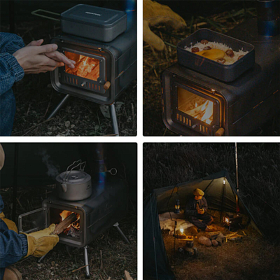 Печка Naturehike Titanium Wood Stove