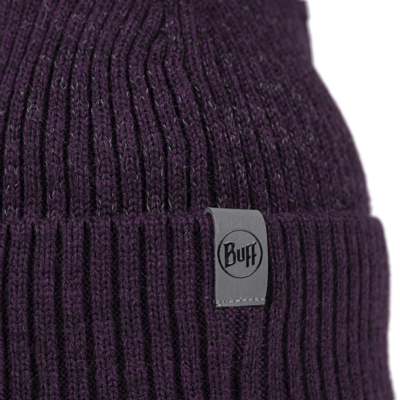 Шапка Buff Merino Active Solid Shadow Purple