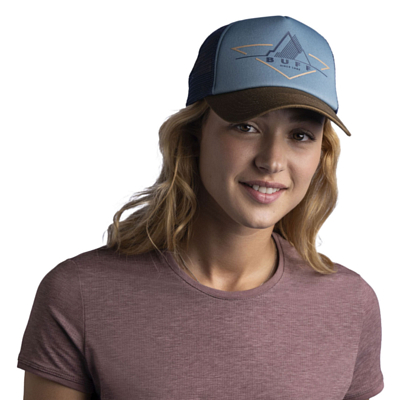 Кепка Buff Trucker Cap Brak Stone Blue