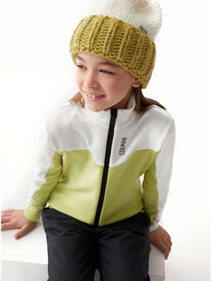 Толстовка детская COLMAR 3638 5WU Celery/White