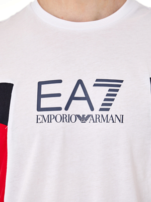 Футболка EA7 Emporio Armani Summer Block White