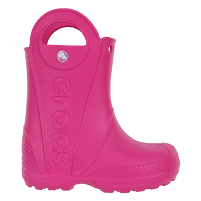 Сапоги резиновые Crocs Rain Boot K Candy Pink