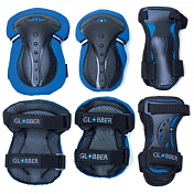 Комплект защиты Globber Protective Junior Set  XS Синий