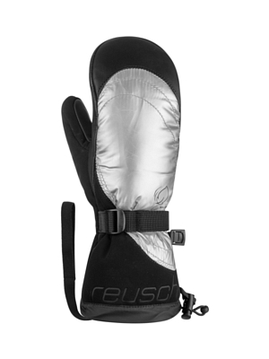 Варежки REUSCH Yeta Black/Shiny Silver
