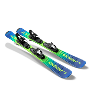 Горные лыжи с креплениями ELAN Jett Jrs 130-150 + El 7.5 Shift