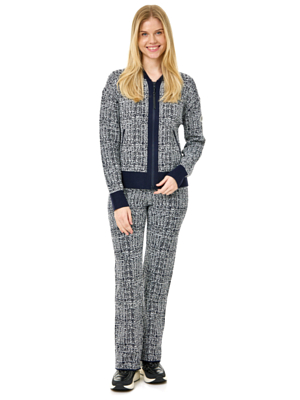 Брюки Poivre Blanc W24-3521-WO Tweed Gothic Blue