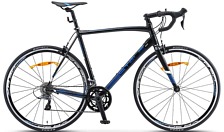 Велосипед Stels XT300 V010 28 2022 черный/синий