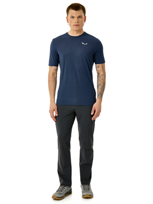 Футболка Salewa Puez Hybrid Dry Navy Blazer