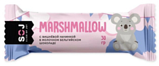 Батончик SOJ 2022 Marshmallow с вишневой начинкой в молочном шоколаде 30 г