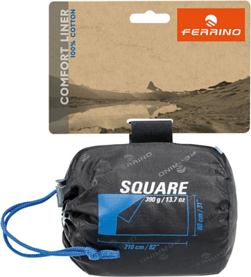 Вкладыш в спальник Ferrino Comfort Square Azzurro