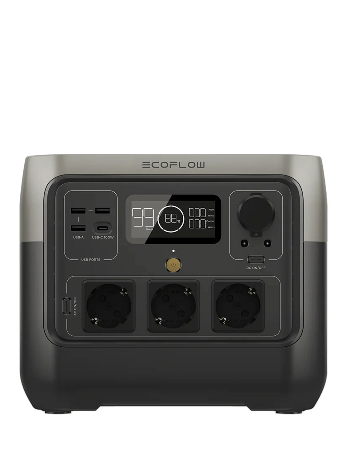 Портативное зарядное устройство EcoFlow River 2 Pro Черный