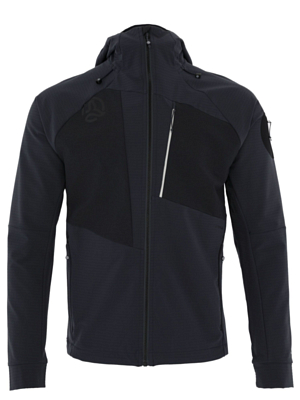 Куртка Ternua Demin Hard Hood Whales Grey/Black
