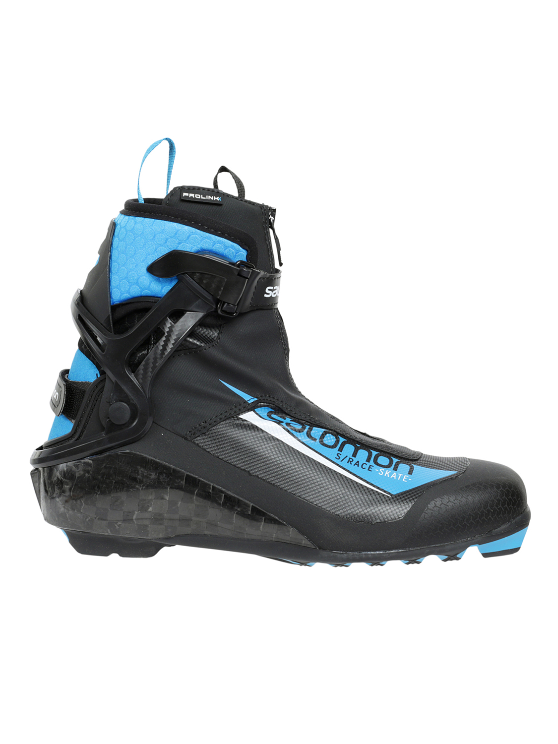 Лыжные ботинки SALOMON S/RACE SKATE PROLINK Black/Blue