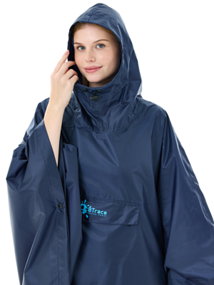 Пончо BTrace Rain Compact Темно-синий
