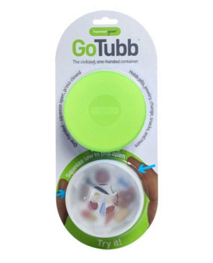 Контейнер туристический Humangear GoTubb упак. 2 шт L 170 мл Clear/Green