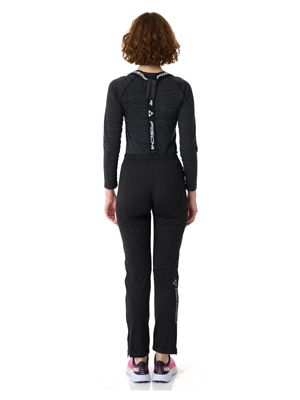 Брюки беговые FISCHER Softshell Warm Black