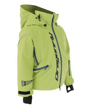 Куртка сноубордическая детская Dragonfly Gravity Junior Green/Dark Ocean