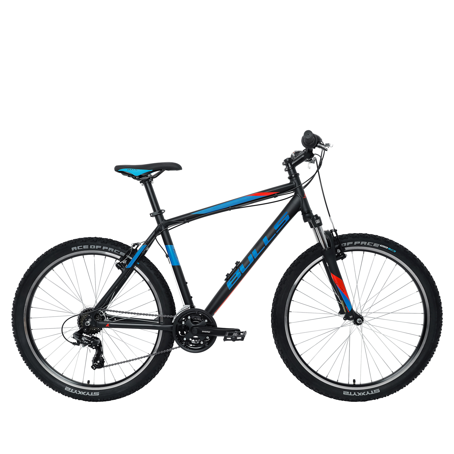 Велосипед Bulls Pulsar Eco 27,5 2020 Black Matt/Blue