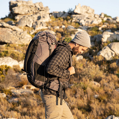 Рюкзак Naturehike Rock 60+5L Black