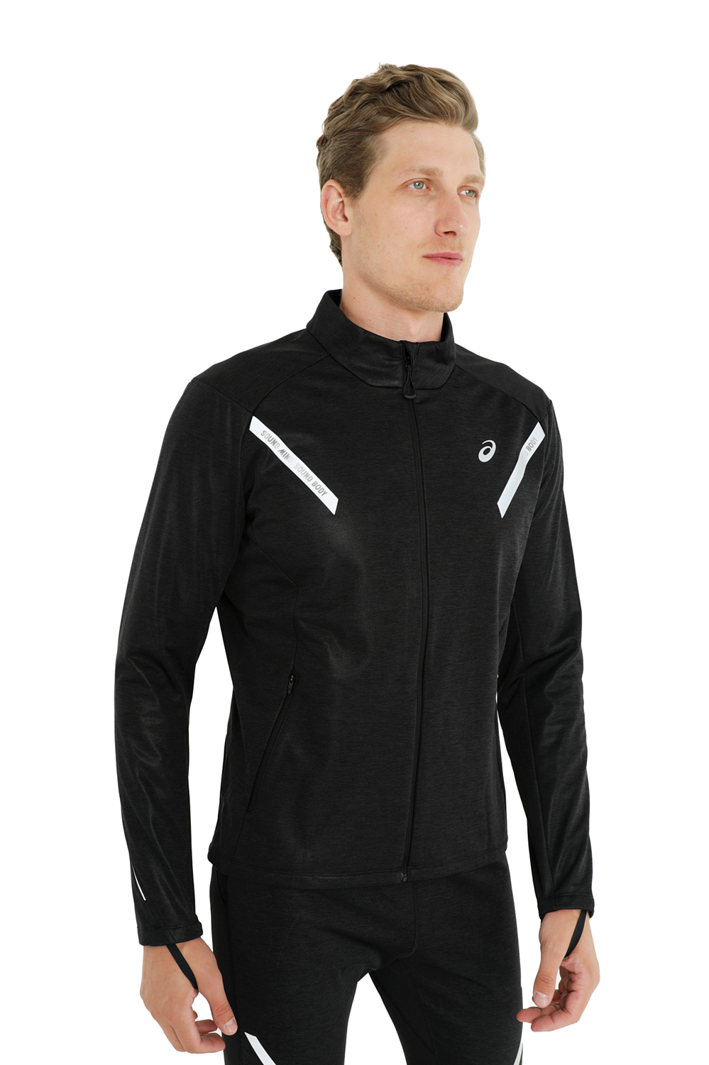 Куртка беговая Asics Lite-Show Winter Jacket Performance Black