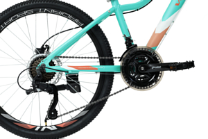 Велосипед Welt Floxy 1.0 HD 24 2022 Mint Green