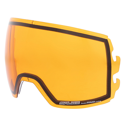 Маска горнолыжная Salice 605DARWF Black/Darw Clear S1, S2
