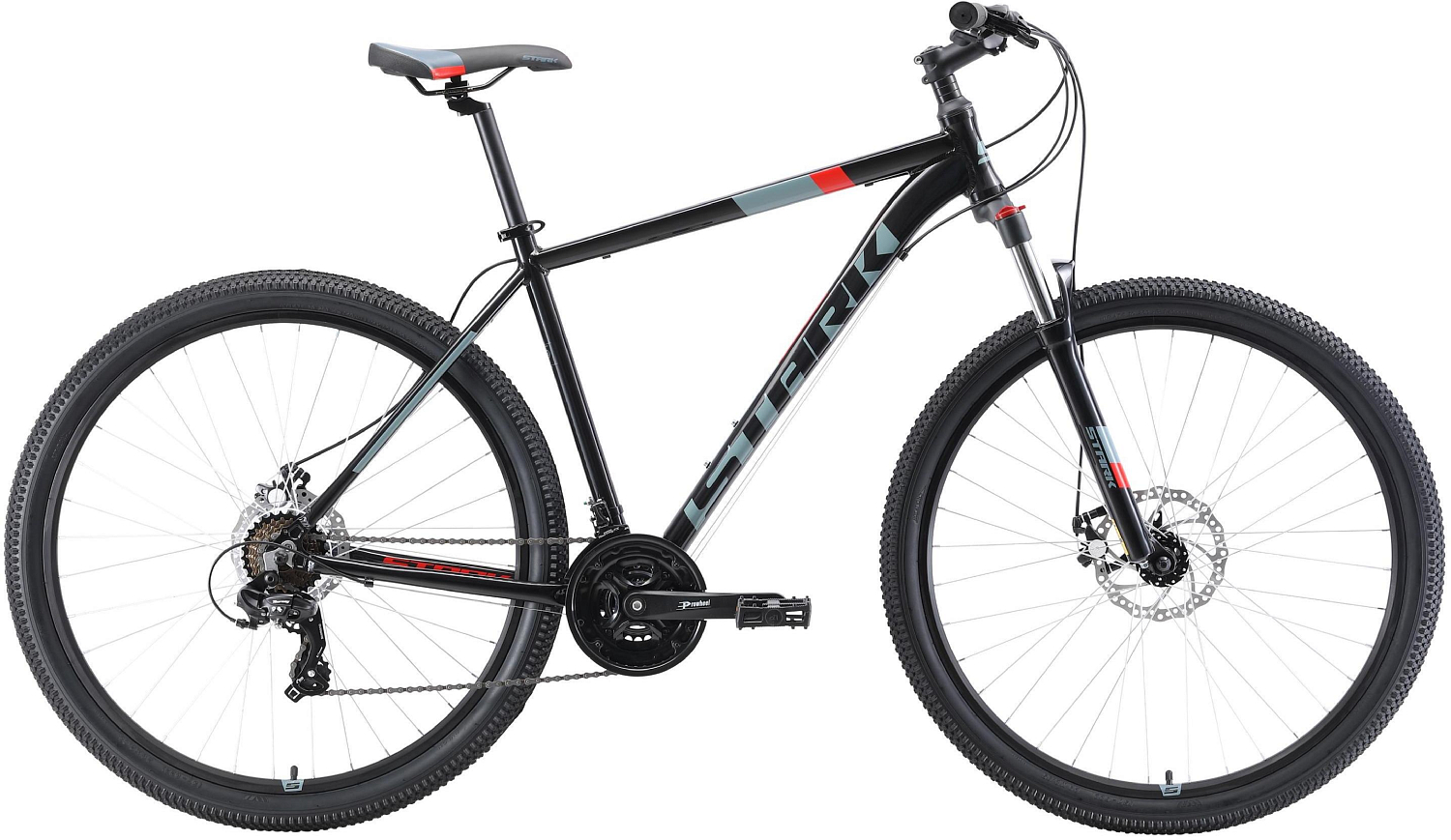 Велосипед Stark Hunter 29.2 D 2019 Черный/Серый/Красный