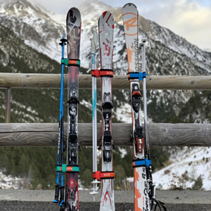 Приспособление для переноски лыж и лыжных палок SKI-N-GO Yellow 96-130 L