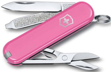 Нож Victorinox 2022 брелок Classic SD Colors "Cherry Blossom", 58 мм, 7 функций розовый