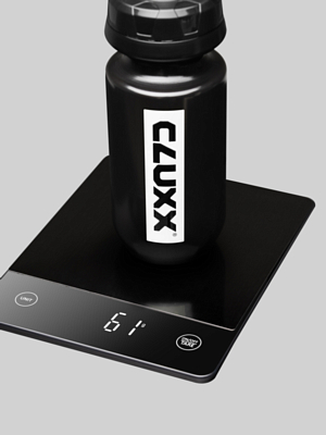 Фляга CLUXX Ergo 550 Fast Flow Black/White