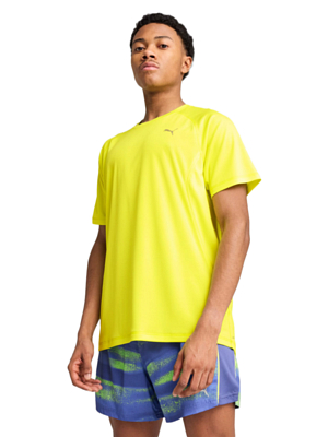 Футболка беговая Puma Run Vel Poly Lemon Sherbert
