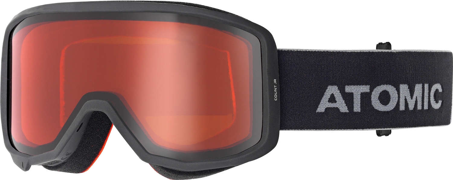 Очки горнолыжные ATOMIC 2022-23 Goggles Count Jr Black W/Orange