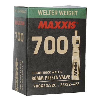 Велокамера Maxxis Welter Weight 700x23/32C 0.8mm Велонипель 80мм