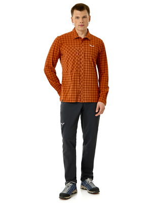Рубашка Salewa Puez Dry Bombay Brown