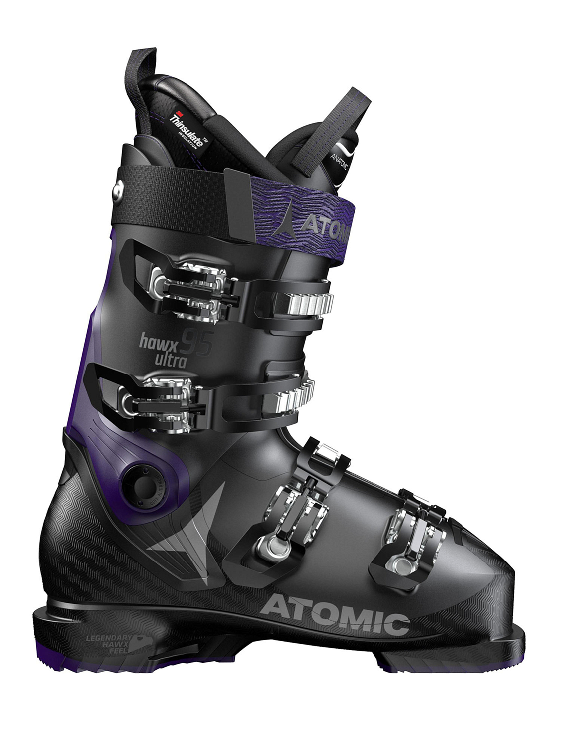Горнолыжные ботинки ATOMIC HAWX ULTRA 95 W Black/Purple