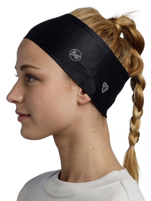 Повязка Buff Thermonet Headband Solid Black