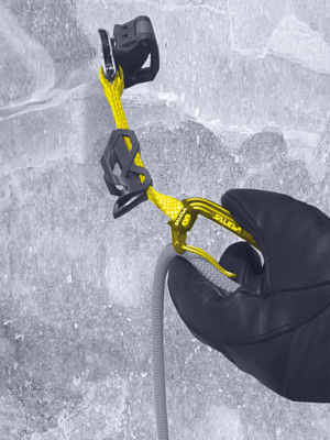 Ледобур Salewa Quick Screw Red