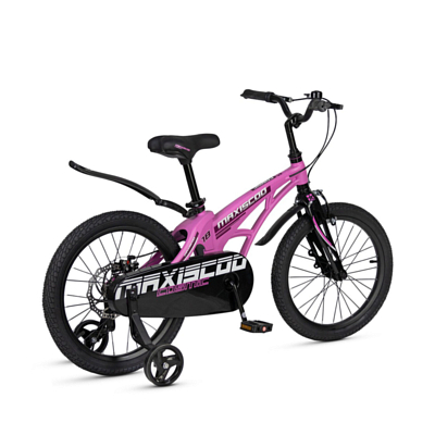 Велосипед MAXISCOO Cosmic Стандарт 18'' 2025 Розовый Матовый