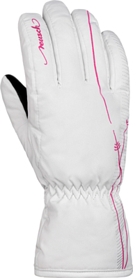 Перчатки REUSCH Yana White/Pink Glo