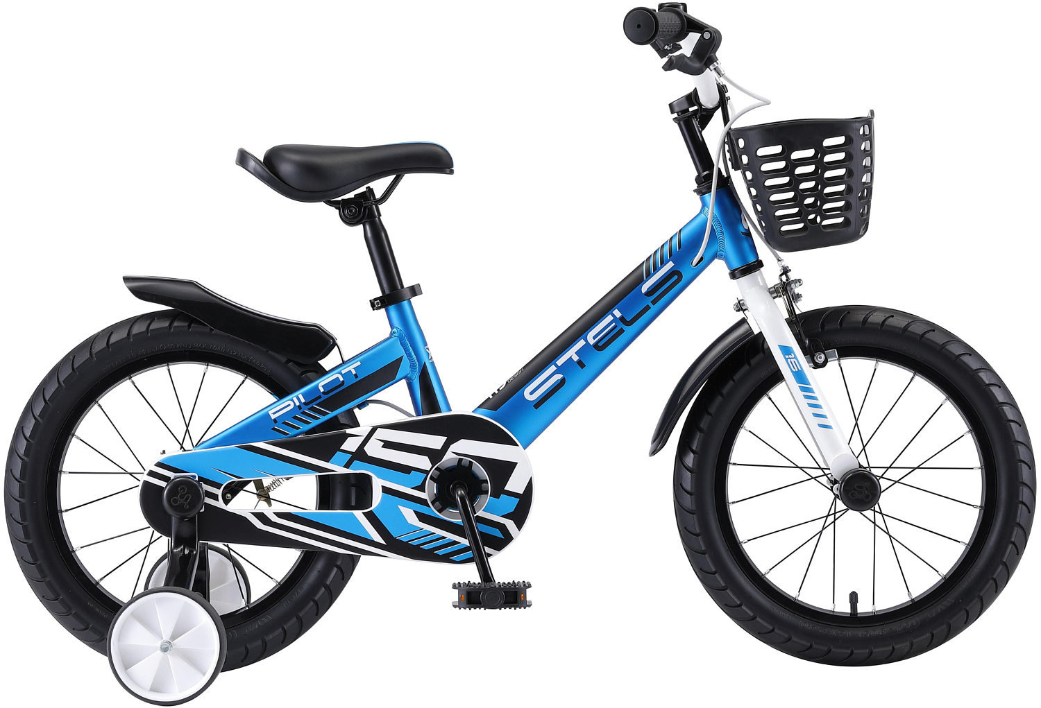 Велосипед Stels Pilot 150 16 2021 синий