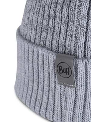 Шапка Buff Merino Active Solid Light Grey
