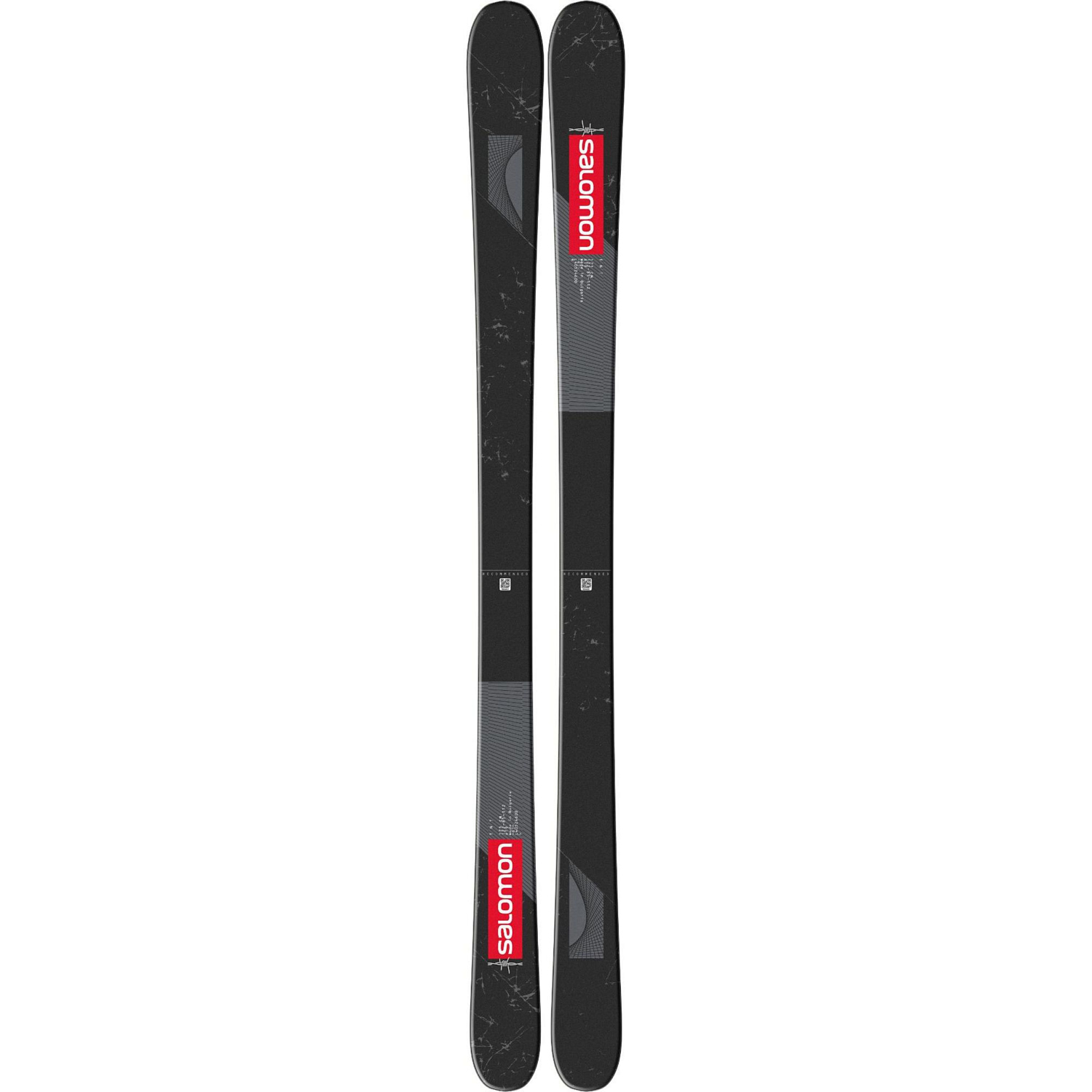 Горные лыжи SALOMON 2019-20 TNT Black/Grey/Red