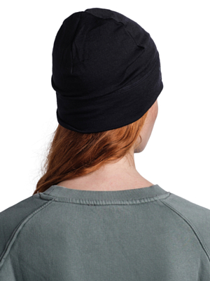 Шапка Buff Merino Lightweight Beanie Solid Black