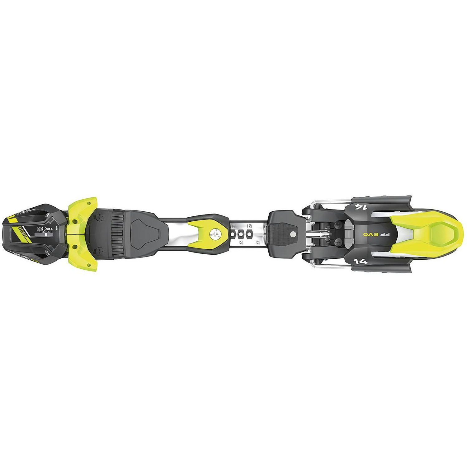 Горнолыжные крепления HEAD 2018-19 FREEFLEX EVO 14 BRAKE 85 (D) matt black/white/flash yellow