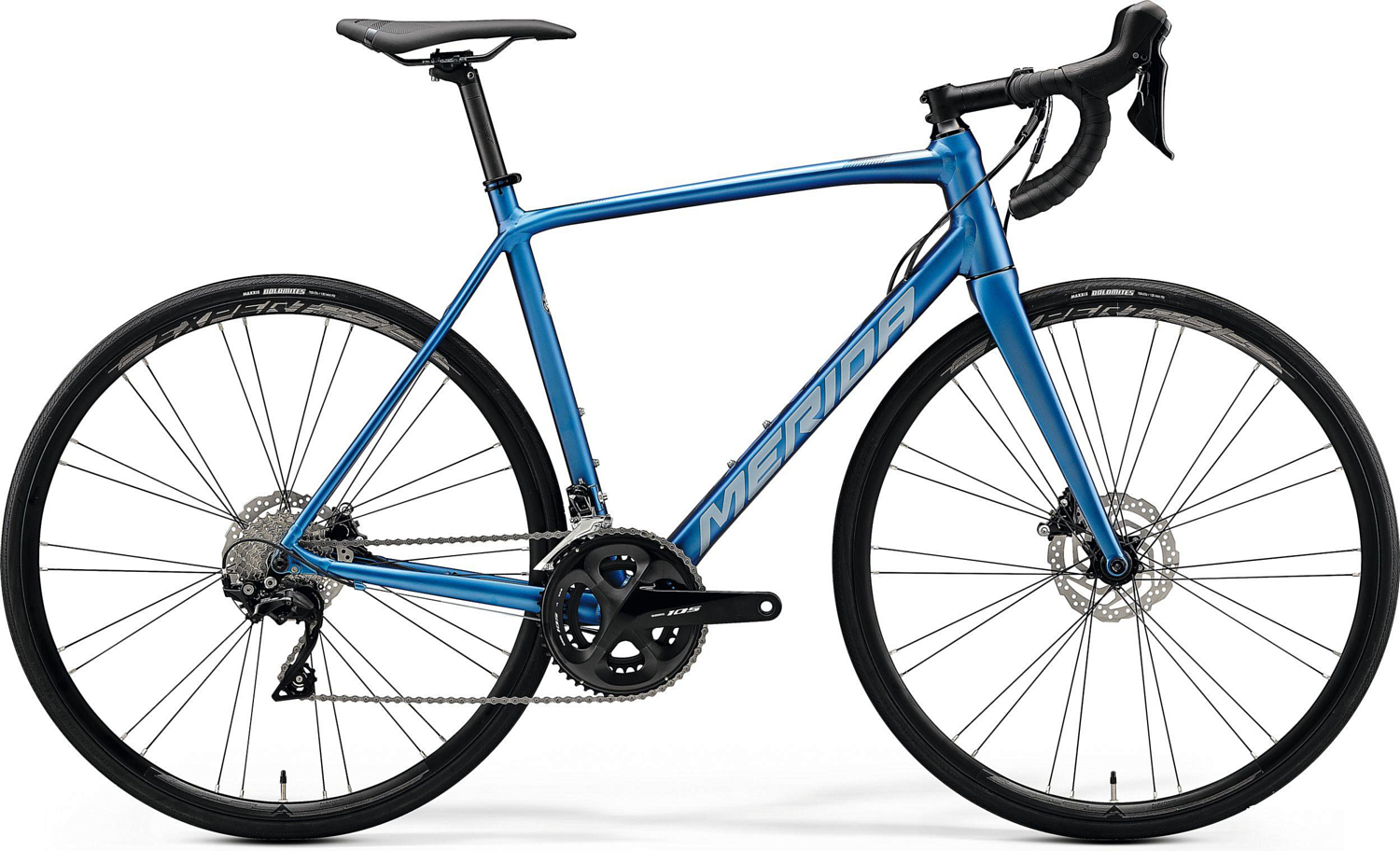 Велосипед MERIDA Scultura Disc 400 2020 Silk Light Blue/Silver-Blue