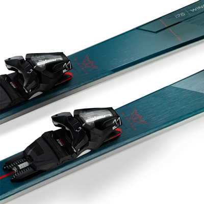 winwin 　　　ELAN 123cm Горные лыжи с креплениями ELAN Wingman 78 TI PS + ELS 11.0