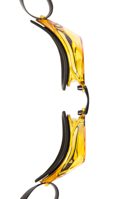 Очки для плавания MAD WAVE Turbo Racer Ii Rainbow Yellow