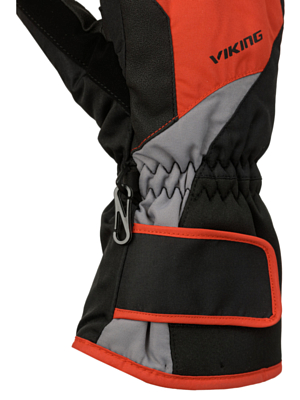 Перчатки VIKING Santo Black/Red
