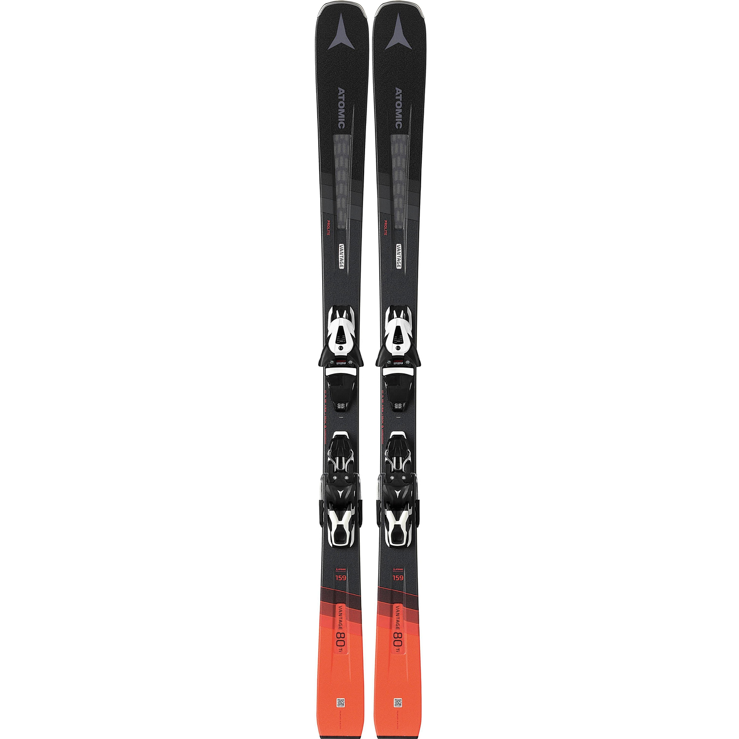 Горные лыжи с креплениями ATOMIC 2019-20 Vantage 80 TI W + FT 10 Black/Orange