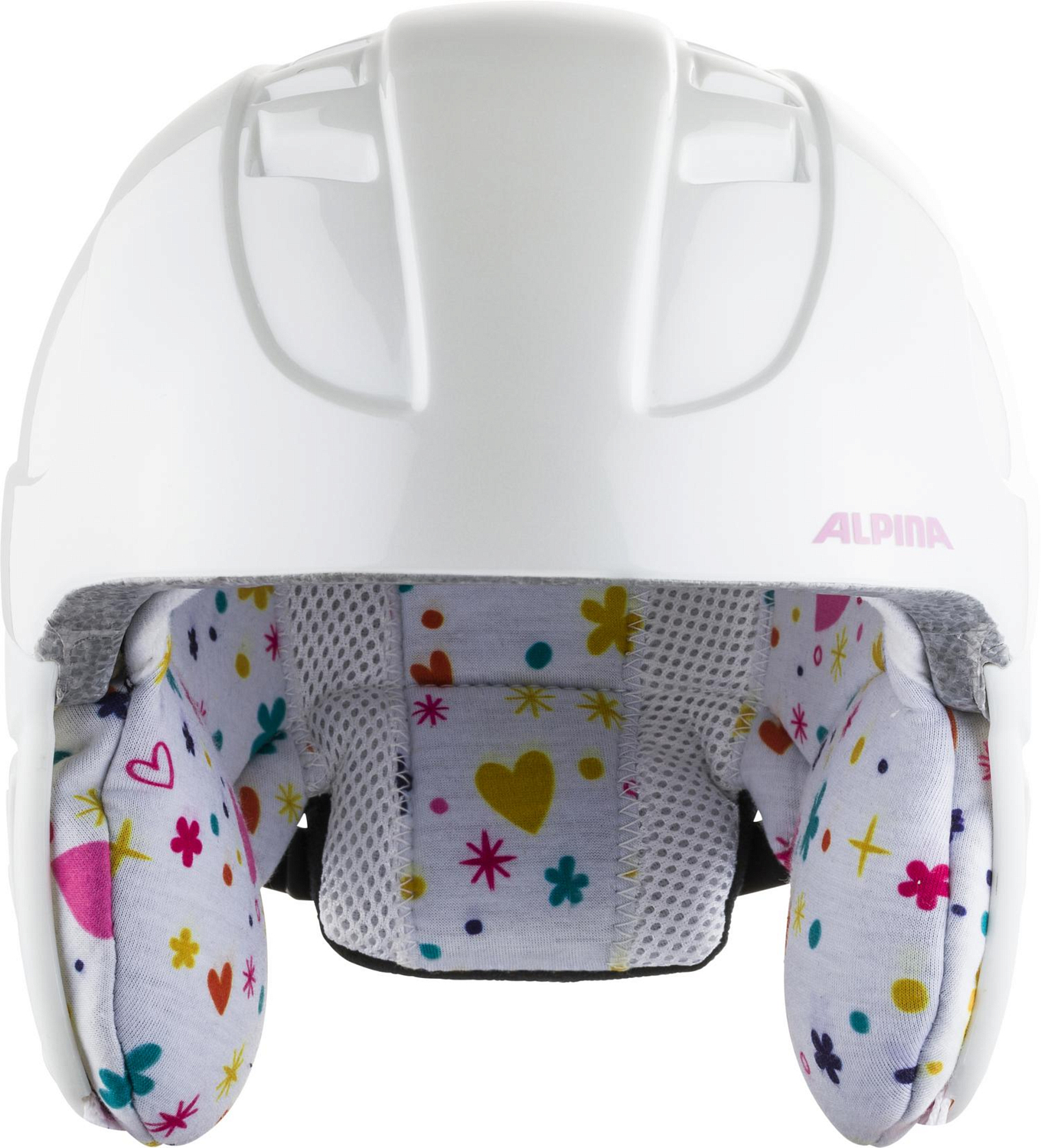 Шлем детский ALPINA Carat White-Deco